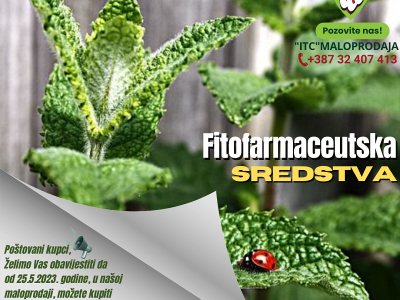 Fitofarmaceutska sredstva za zaštitu biljaka